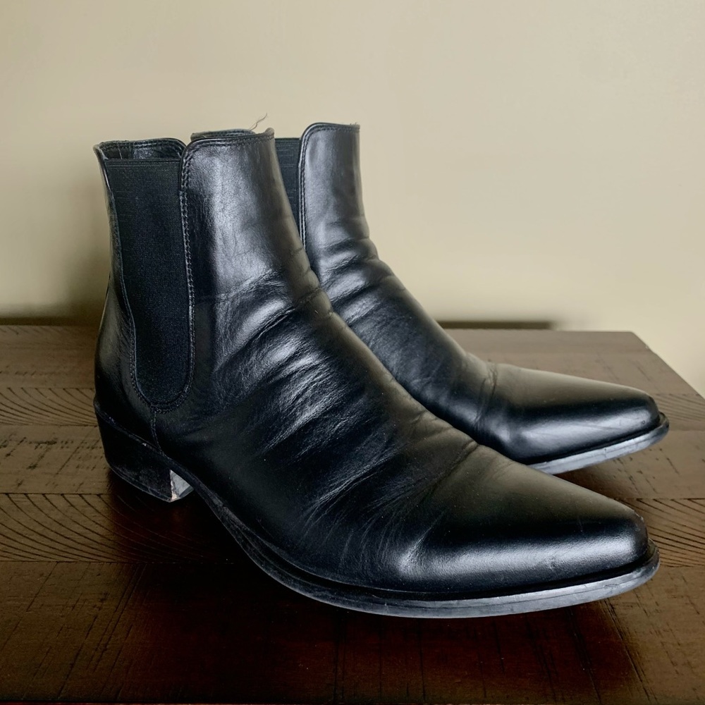 Leather Chelsea Boots - Also
